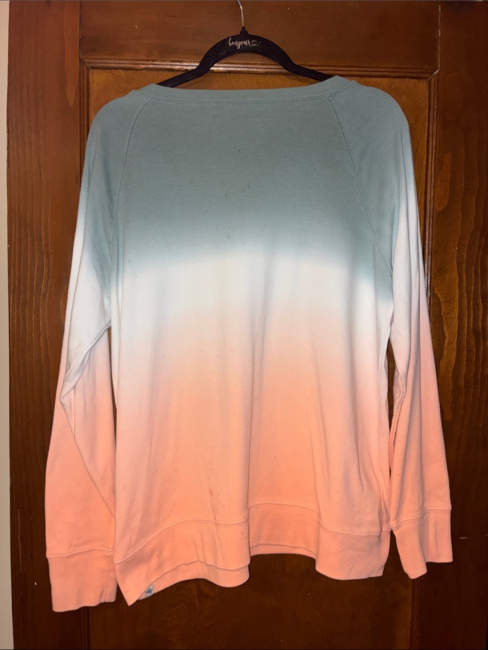 Eddie Bauer ombré crew neck - Picture 5 of 6